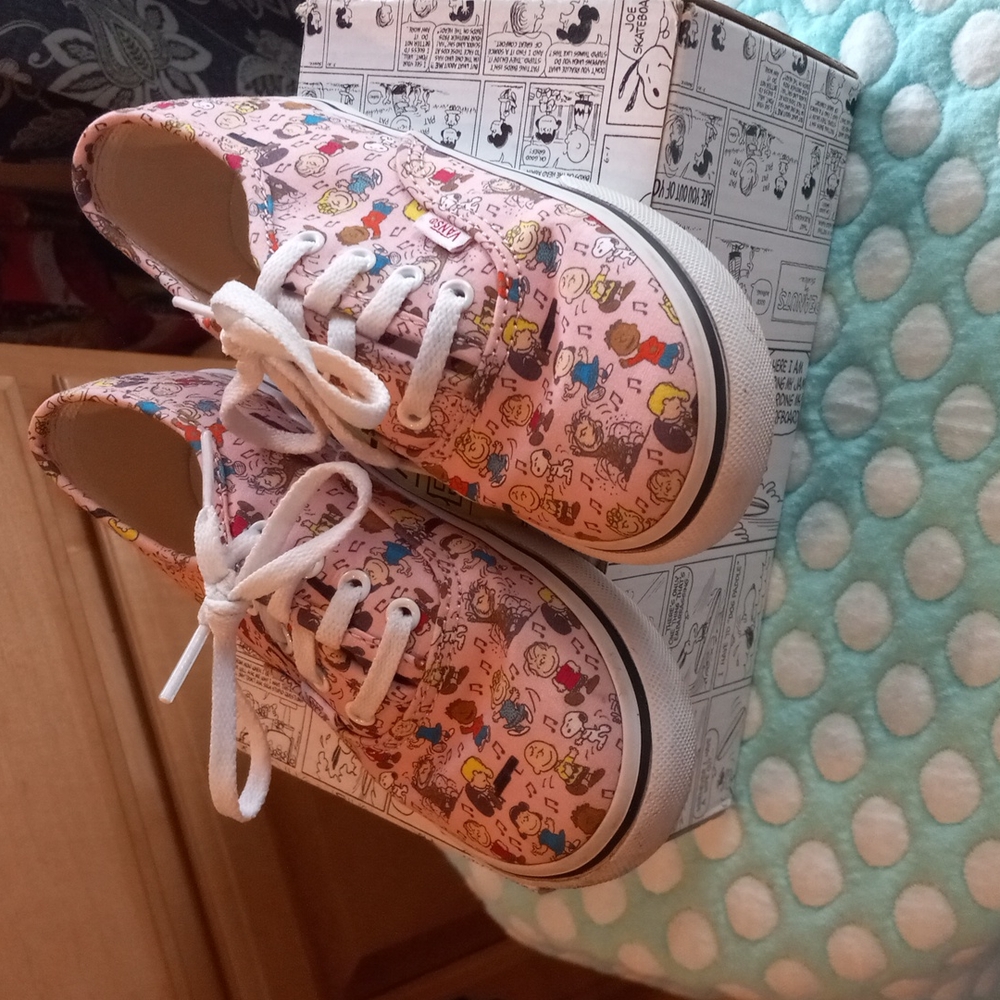 Peanuts Dance Party Vans